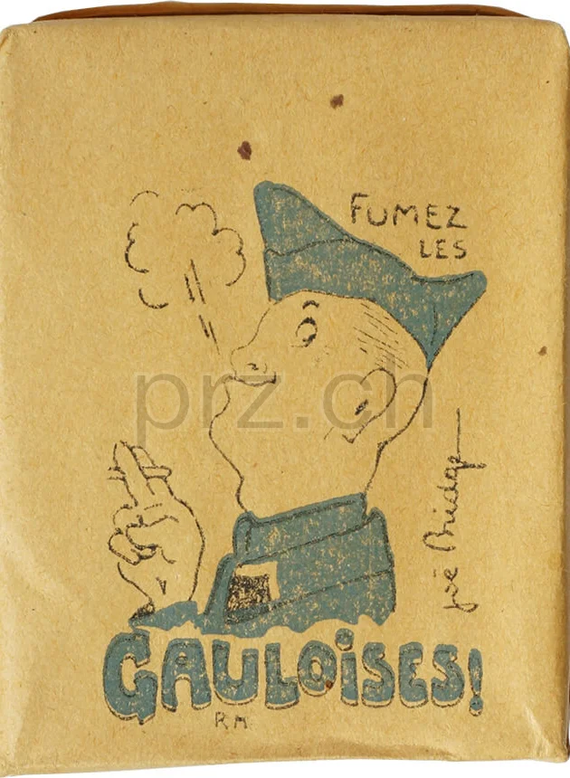 Gauloises – Troupe, Modell Armée, Jahr 1943 - 45, Ansicht 2