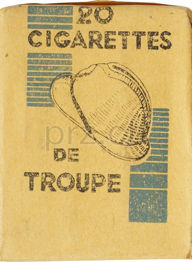 Gauloises – Troupe, Modell Armée, Jahr 1943 - 45, Vorderseite