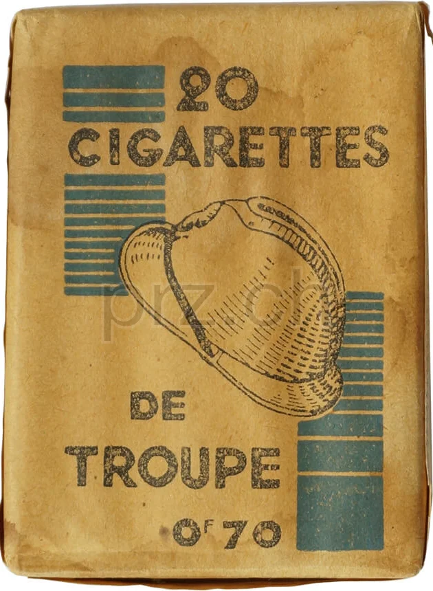 Gauloises – Troupe Price, Modell Armée, Jahr 1943 - 45, Vorderseite