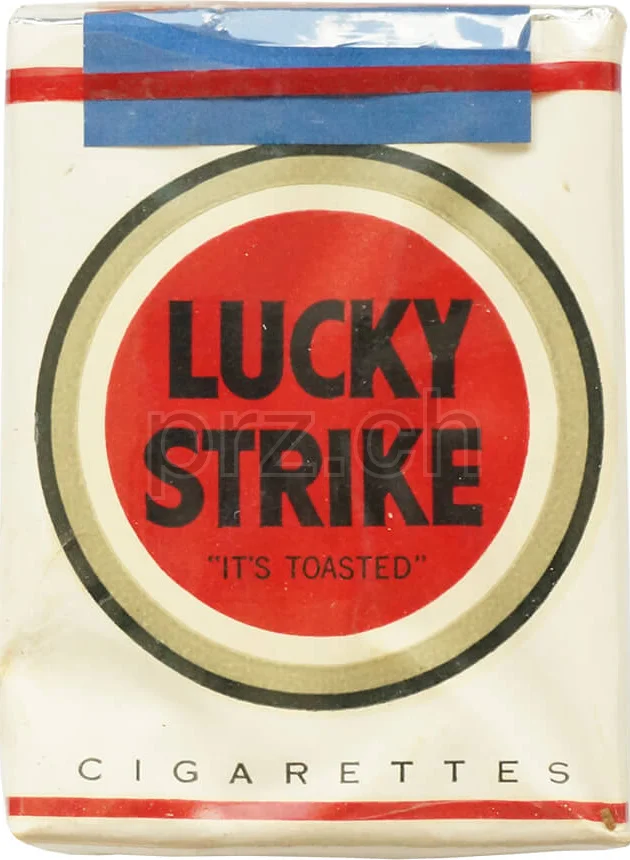 Lucky Strike – By Mothers of WWII, Ansicht 2 Lucky Strike – By Mothers of WWII, Modell Government Channel, Jahr 1945 - 46, Ansicht 2