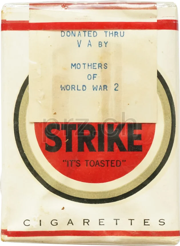 Lucky Strike – By Mothers of WWII, Vorderseite Lucky Strike – By Mothers of WWII, Modell Government Channel, Jahr 1945 - 46, Vorderseite