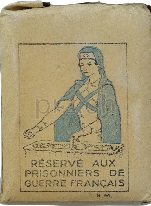 Cigarettes – Troupe Prisonniers, Ansicht 1 Cigarettes – Troupe Prisonniers, Modell Armée, Jahr 1941 - 45, Ansicht 1