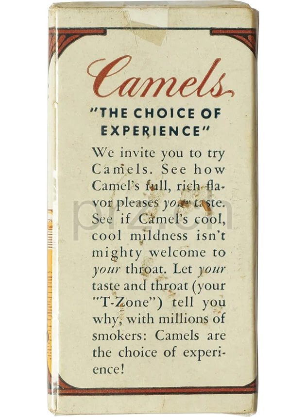 Vorderseite von Camel – WWII Armed Forces Choice, Modell Armed Forces, Jahr 1942 - 45, Bild 2