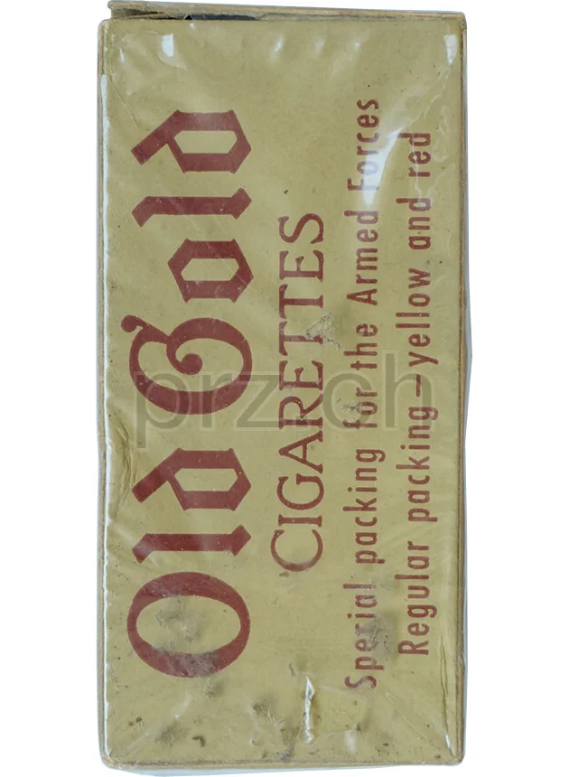 Vorderseite von Old Gold – WWII K-Ration Armed Forces, Modell Armed Forces, Jahr 1942 - 45, Bild 1