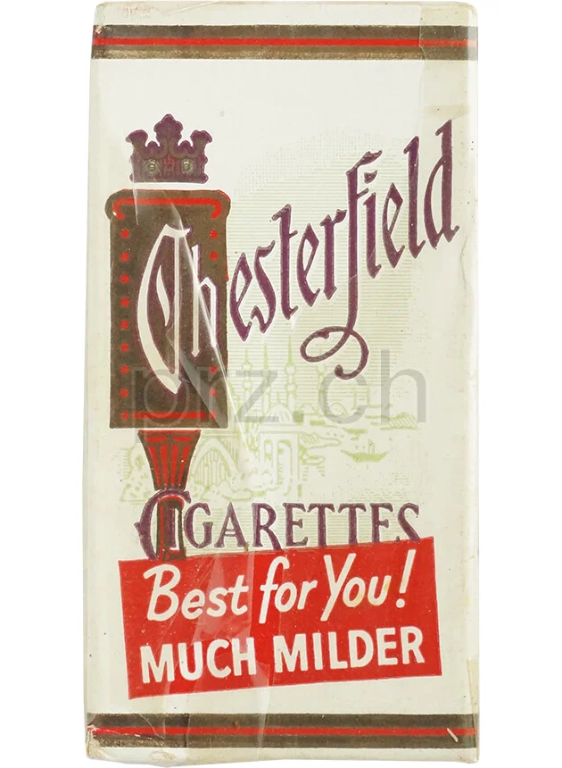 Vorderseite von Chesterfield – WWII K-Ration Armed Forces, Modell Armed Forces, Jahr 1942 - 45, Bild 1