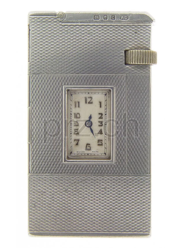 Dunhill – Great Britain Broadboy, Modell Broadboy large MK1, sterling silver, Jahr 1937, Ansicht 1