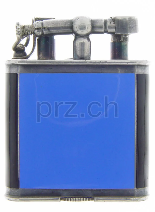 Dunhill – Great Britain Enamel, Modell Unique B, sterling silver, Jahr 1927, Ansicht 2