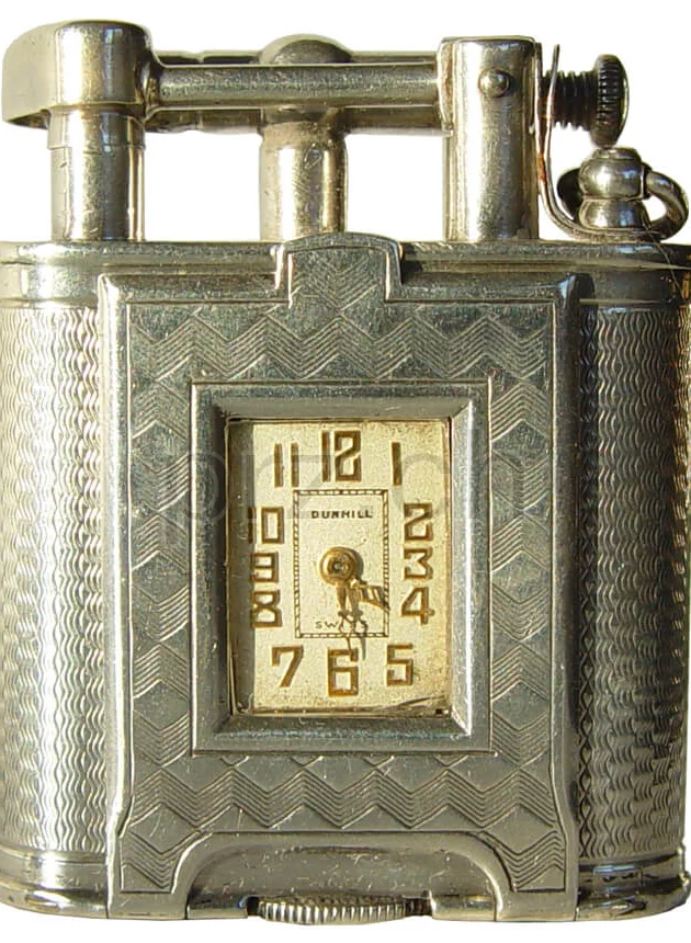Dunhill – Great Britain Unique A, Modell Unique A, sterling silver, Jahr 1928, Ansicht 1