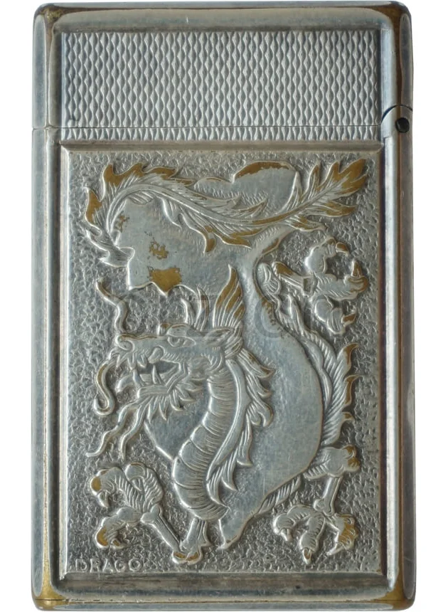Dupont – Troupes de Marine 21e RIMa, Modell Petrol S.T. Dupont for Drago, Jahr 1946 - 54, Ansicht 2