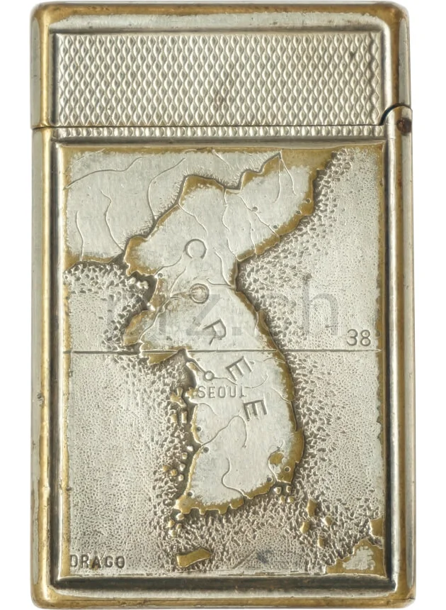 Dupont – French Army BF/ONU, Modell Petrol S.T. Dupont for Drago, Jahr 1950 - 53, Rückseite