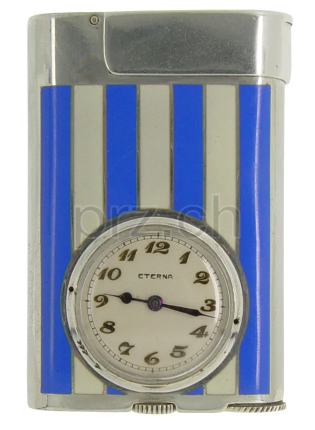 Eterna – Switzerland Enamel Symbol, Modell Large, sterling silver enamel, Jahr 1930, Ansicht 1