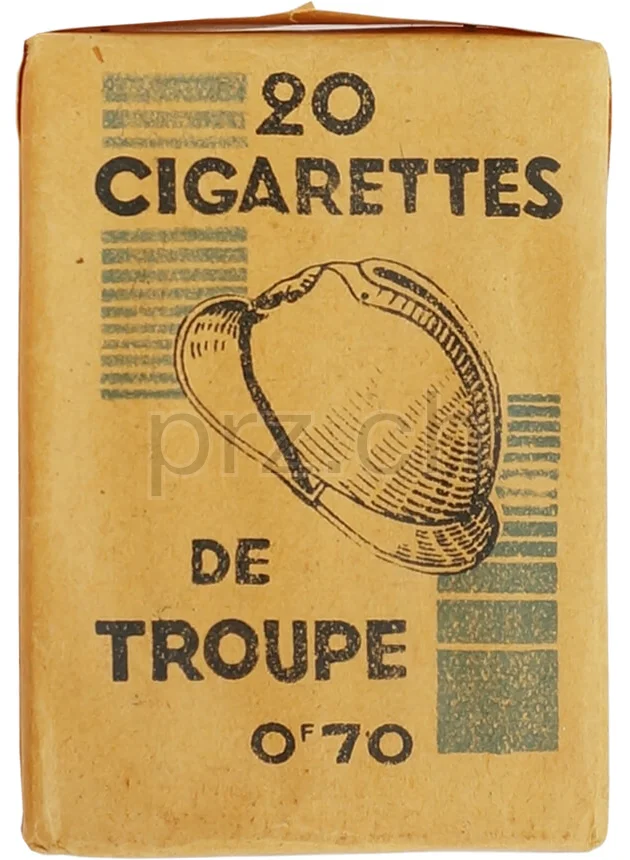 Gauloises – Troupe Price, Modell Armée, Jahr 1943 - 45, Vorderseite