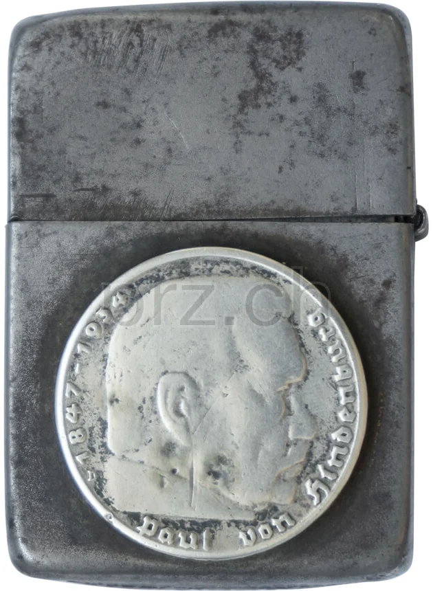 Germany – Trophy Coins, Modell three barrel hinge, round bottom, Jahr 1943 - 45, Ansicht 1