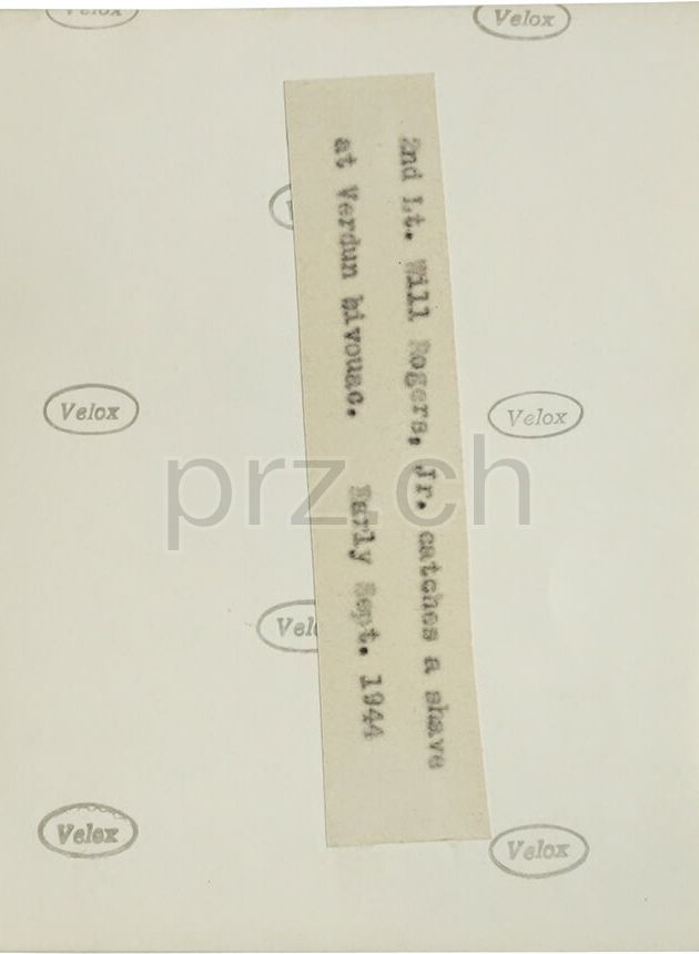 Vorderseite von U.S. 7th Armored Division – Herbert A. Wisbey, Jr., Modell three barrel hinge, round bottom, Jahr 1943 - 45, Bild 8