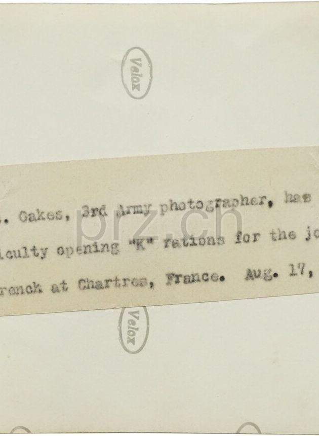 Vorderseite von U.S. 7th Armored Division – Herbert A. Wisbey, Jr., Modell three barrel hinge, round bottom, Jahr 1943 - 45, Bild 14