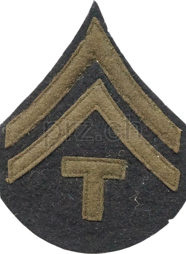 Vorderseite von U.S. 7th Armored Division – Herbert A. Wisbey, Jr., Modell three barrel hinge, round bottom, Jahr 1943 - 45, Bild 6