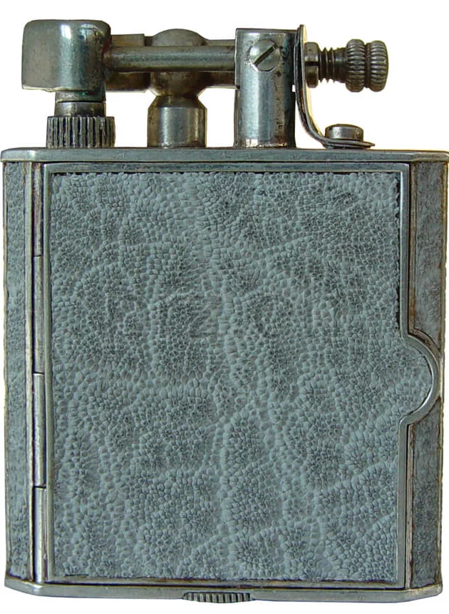 Hermanns – Switzerland Leather, Modell Concealed, silver plated, Jahr 1934, Ansicht 1