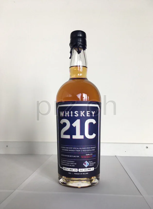 21C Irish Whiskey Limited Edition Bottling 2018, abgefüllt 2018, Ansicht 1