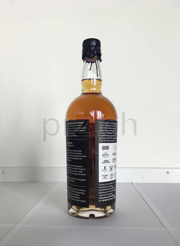 21C Irish Whiskey Limited Edition Bottling 2018, abgefüllt 2018, Ansicht 2