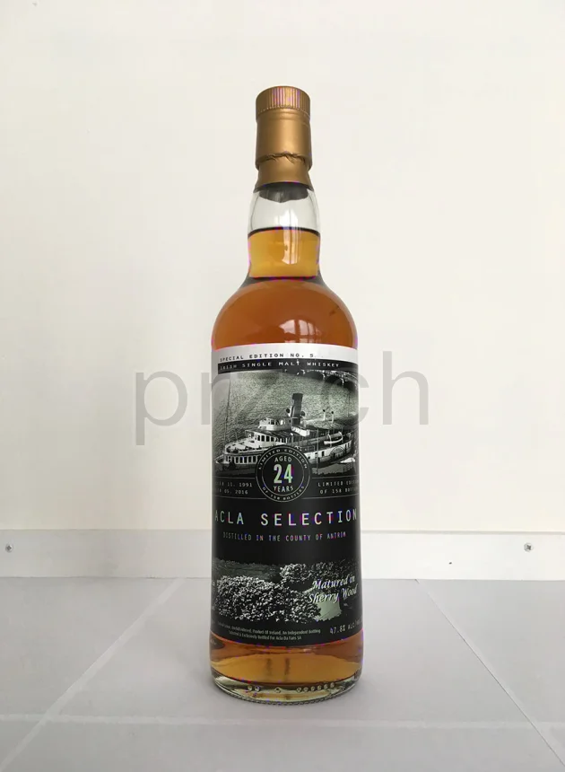 Acla Selection No. 5, 24 Jahre, abgefüllt 2016, Ansicht 1