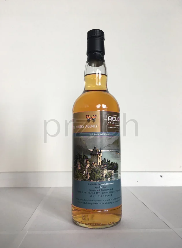 Acla Selection & Whisky Agency 24 Schloss Oberhofen, 24 Jahre, abgefüllt 2015, Ansicht 1