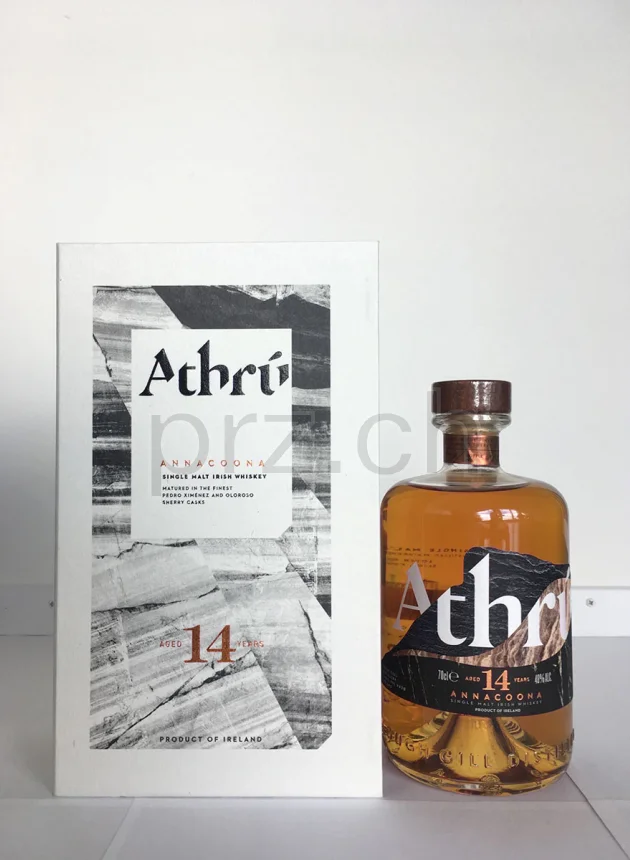 Athrú, 14 Jahre, abgefüllt 2018, Ansicht 1