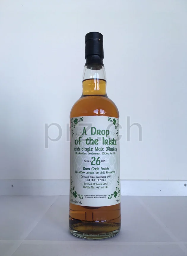 A Drop of the Irisch, 26 Jahre, abgefüllt 2016, Ansicht 2