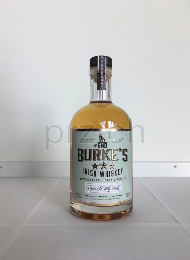 Burke's, 14 Jahre, abgefüllt 2017, Ansicht 1