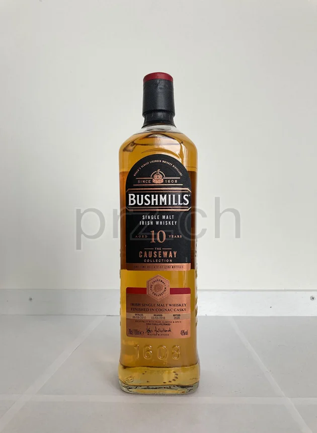 Bushmills, 10 Jahre, abgefüllt 2020, Ansicht 3