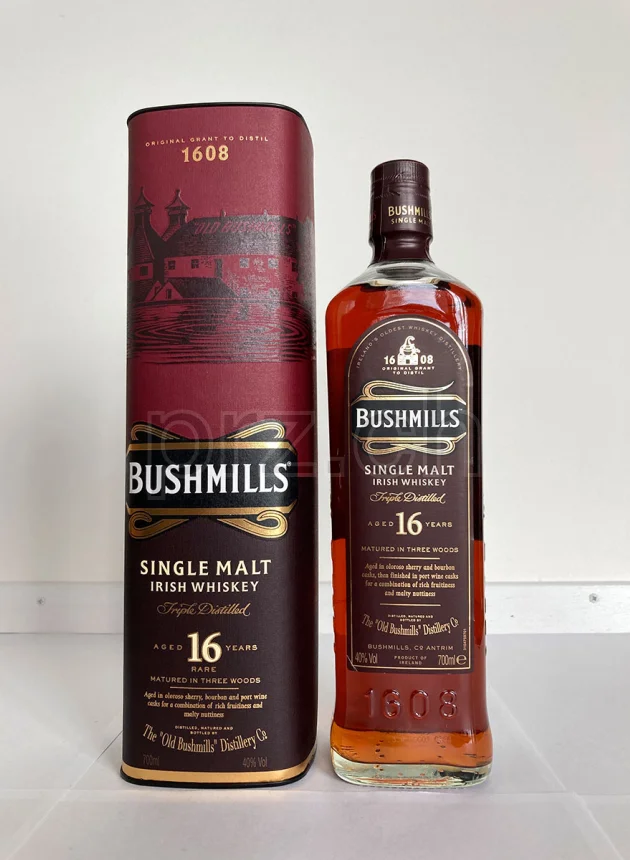 Bushmills, 16 Jahre, abgefüllt 2014, Ansicht 1