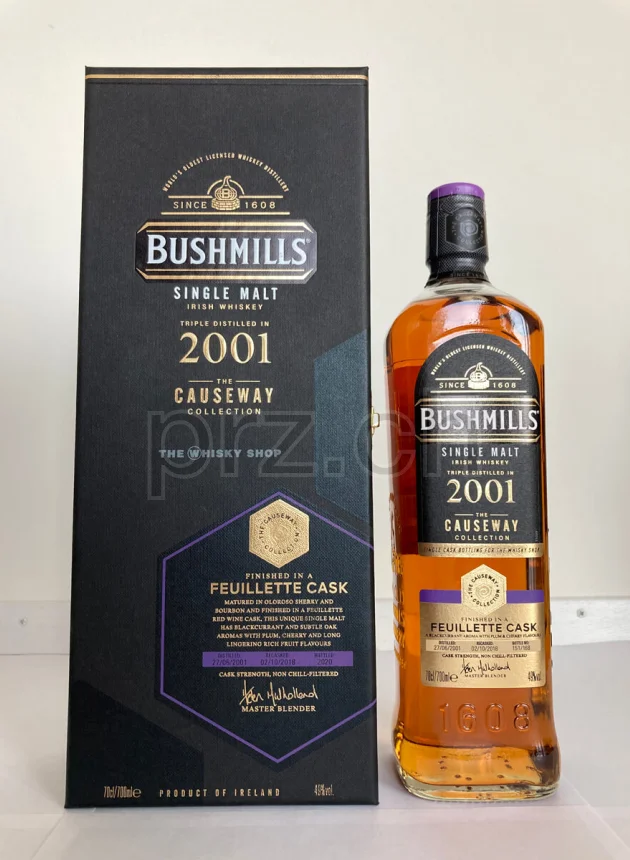 Bushmills, 19 Jahre, abgefüllt 2020, Ansicht 1