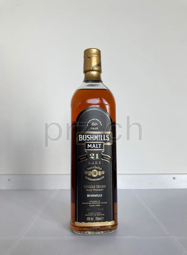 Bushmills, 21 Jahre, abgefüllt 2000, Ansicht 3
