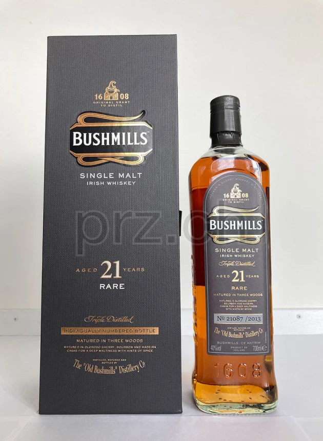 Bushmills, 21 Jahre, abgefüllt 2013, Ansicht 1