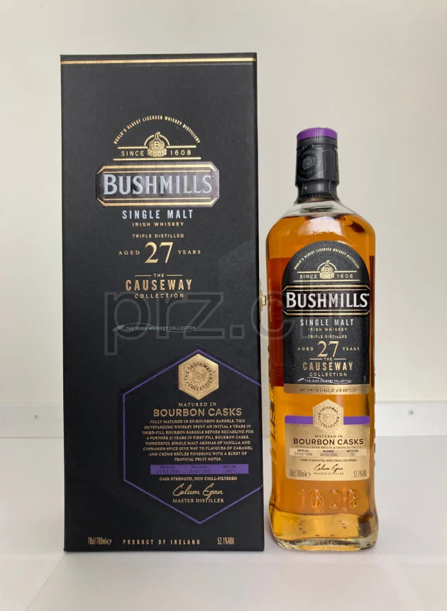 Bushmills, 27 Jahre, abgefüllt 2021, Ansicht 1