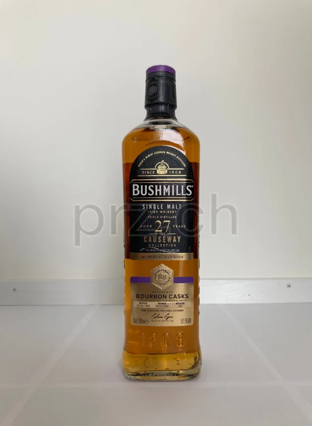 Bushmills, 27 Jahre, abgefüllt 2021, Ansicht 2