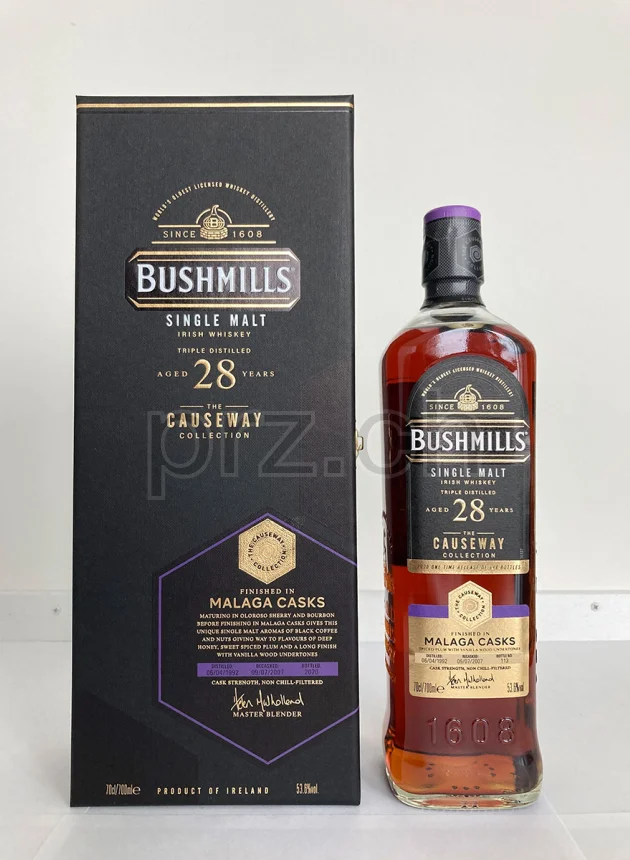 Bushmills, 28 Jahre, abgefüllt 2020, Ansicht 1