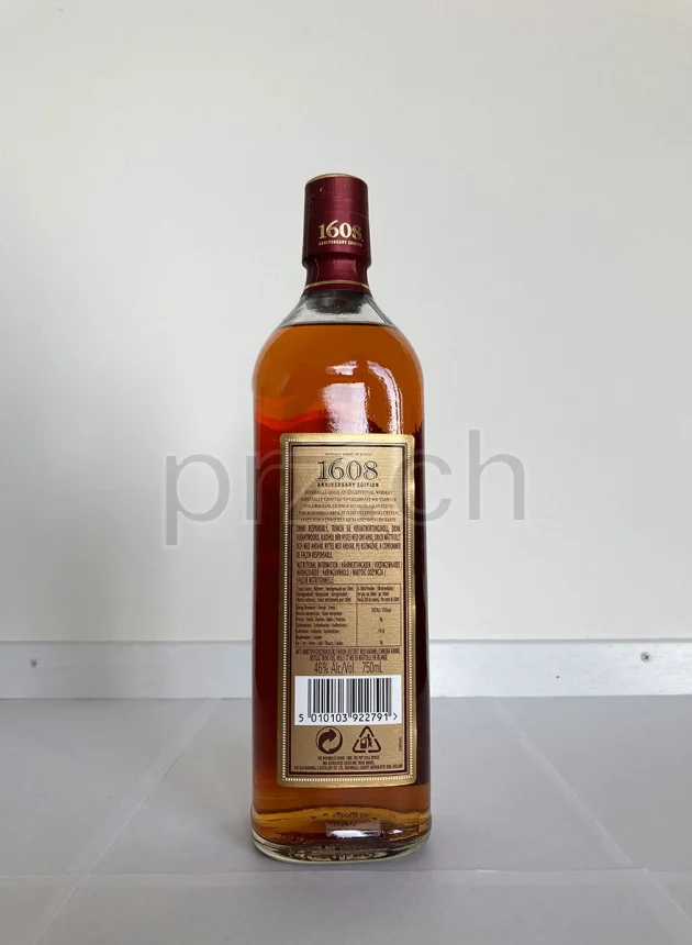 Bushmills, abgefüllt 2008, Ansicht 3