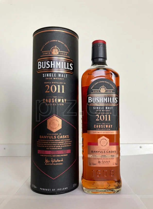Bushmills, 9 Jahre, abgefüllt 2020, Ansicht 1