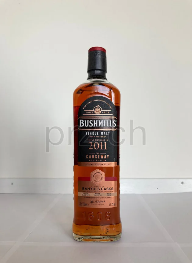 Bushmills, 9 Jahre, abgefüllt 2020, Ansicht 2