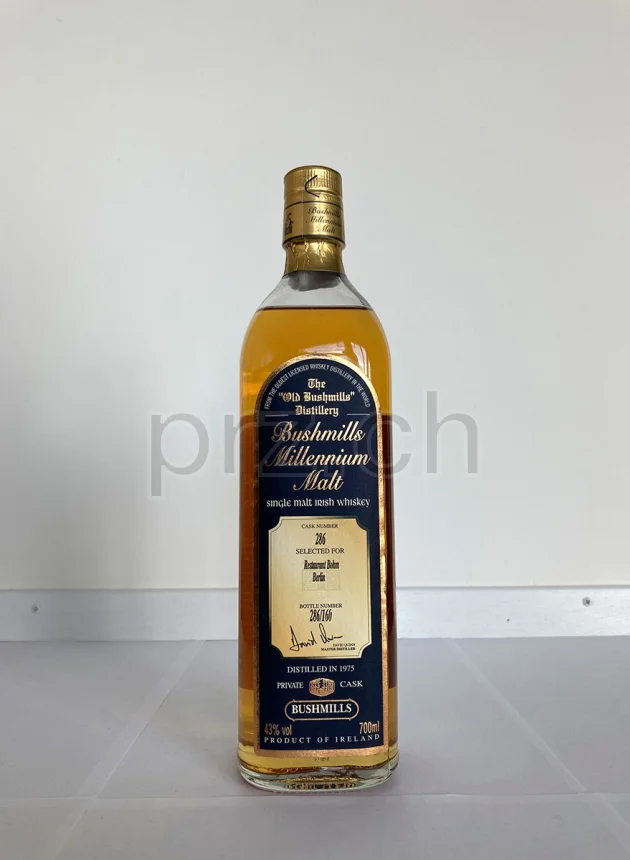 Bushmills, 25 Jahre, abgefüllt 2000, Ansicht 2
