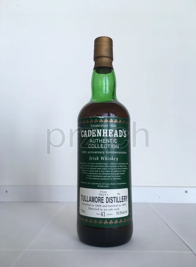 Tullamore, 41 Jahre, abgefüllt 1991, Ansicht 1
