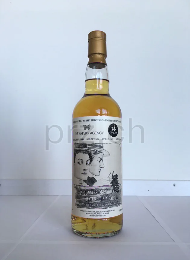 Eiling Lim Irish 27 Single Malt, 27 Jahre, abgefüllt 2016, Ansicht 1