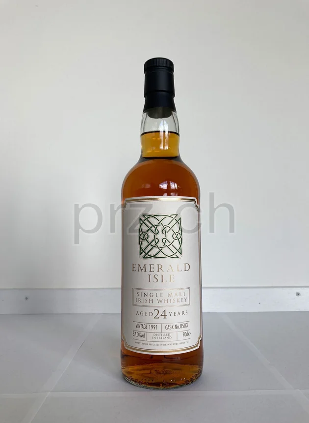 Emerald Isle 24 Cask 8583, 24 Jahre, abgefüllt 2015, Ansicht 1