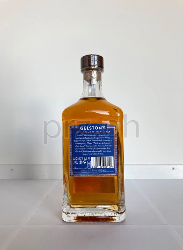 Gelston's, 26 Jahre, abgefüllt 2019, Ansicht 3