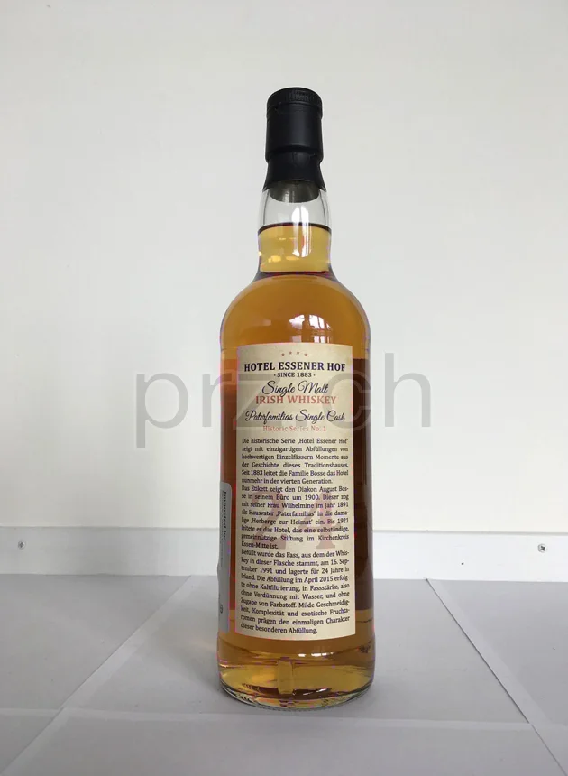 Hotel Essener Hof 1 Cask 6845, 24 Jahre, abgefüllt 2015, Ansicht 2