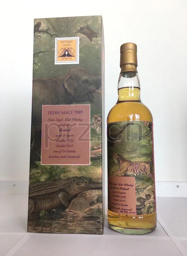 Irish Single Malt Alos Savannah Series, 28 Jahre, abgefüllt 2017, Ansicht 1