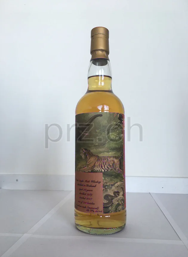 Irish Single Malt Alos Savannah Series, 28 Jahre, abgefüllt 2017, Ansicht 2