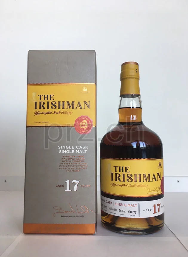 The Irishman, 17 Jahre, abgefüllt 2019, Ansicht 1