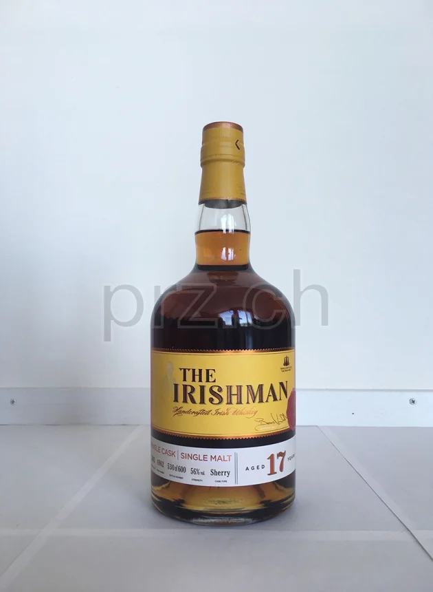The Irishman, 17 Jahre, abgefüllt 2019, Ansicht 3