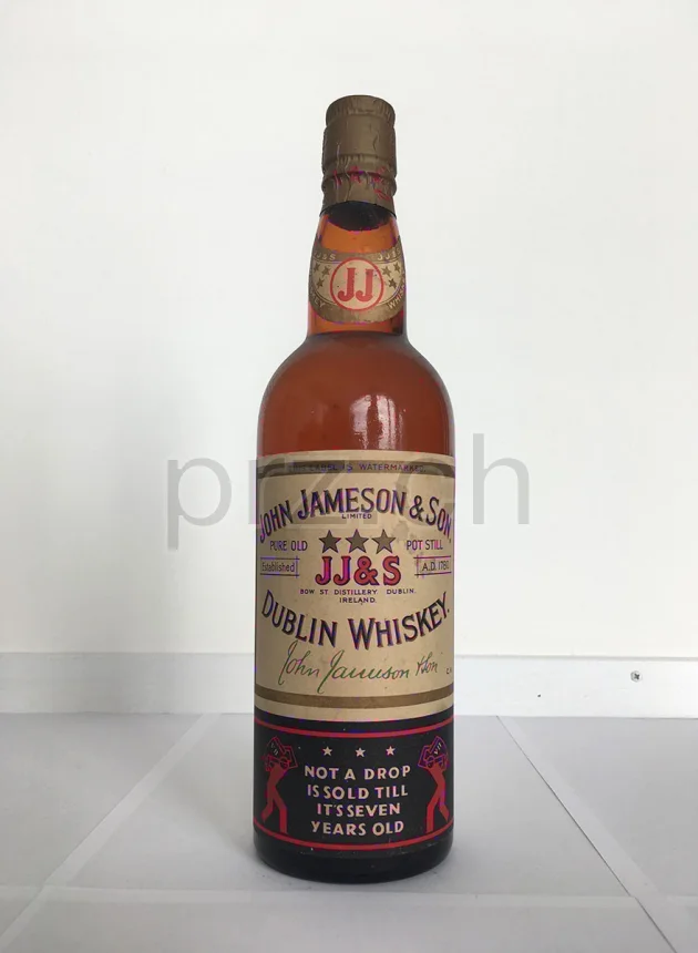 Bow Street (John Jameson), 7 Jahre, abgefüllt 1950, Ansicht 1